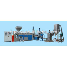 Water ring pelletizing machine